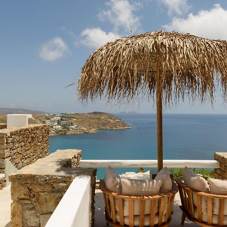 Bed and Breakfast The Summit Of Mykonos Кало Ліваді Екстер'єр фото