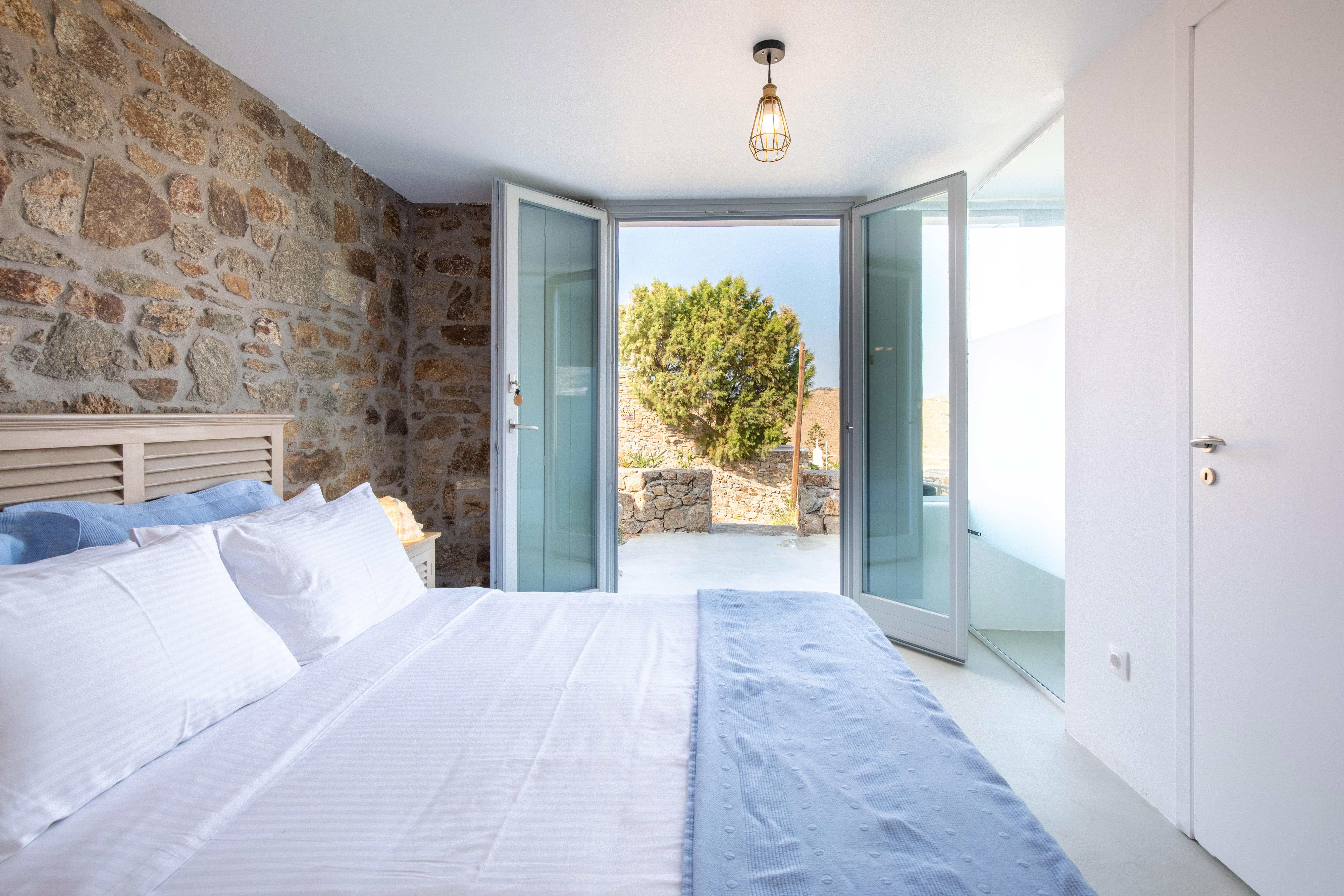 Bed and Breakfast The Summit Of Mykonos Кало Ліваді Екстер'єр фото