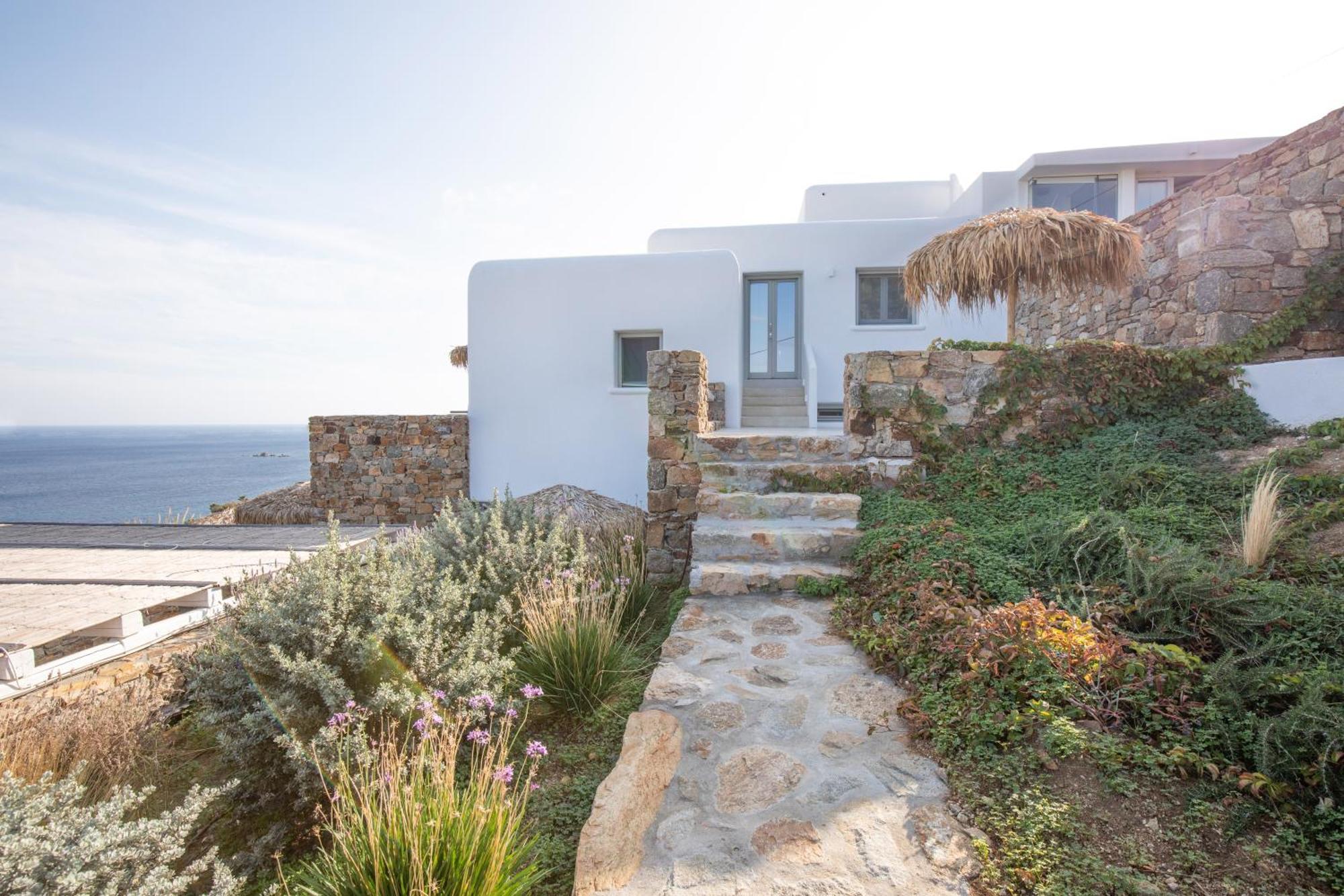 Bed and Breakfast The Summit Of Mykonos Кало Ліваді Екстер'єр фото